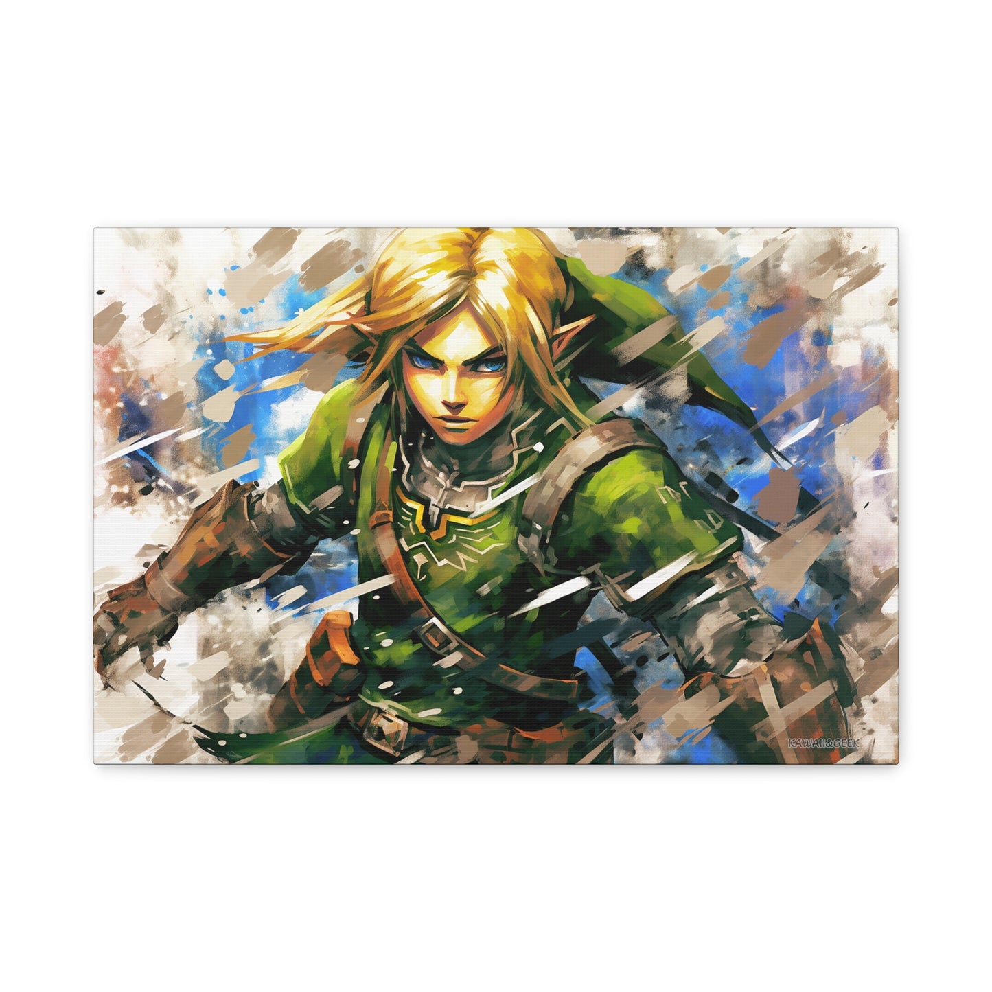 Link (Zelda) Canvas - Immersive Artwork for Gaming Enthusiasts