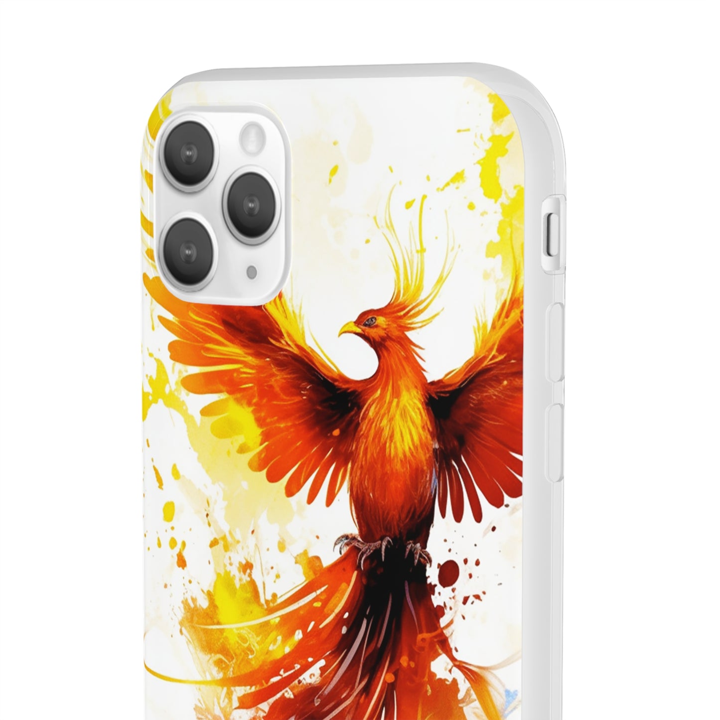 Phoenix Flexi Phone Case - Embrace the Symbol of Rebirth in Style