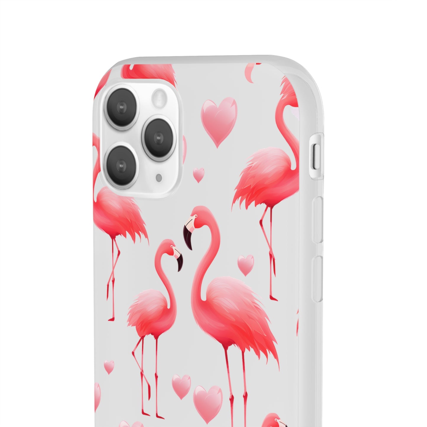 Pink Flamingo Elegance Flexi Phone case