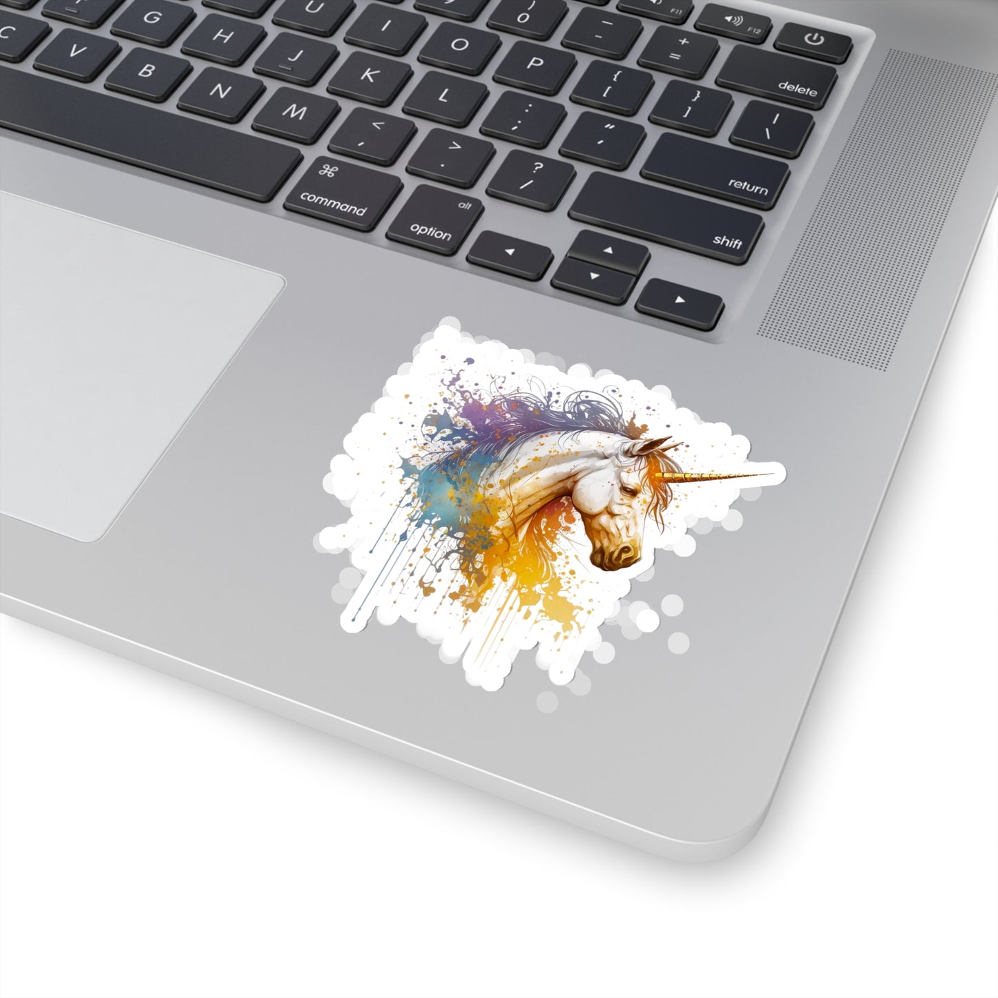 Watercolor Unicorn Sticker - Add Some Majestic and Poetic Style to Your Tech