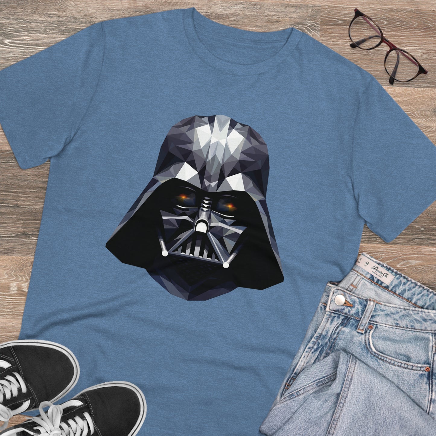 Darth Vader Polygonal T-Shirt - Embrace the Dark Side - Star Wars