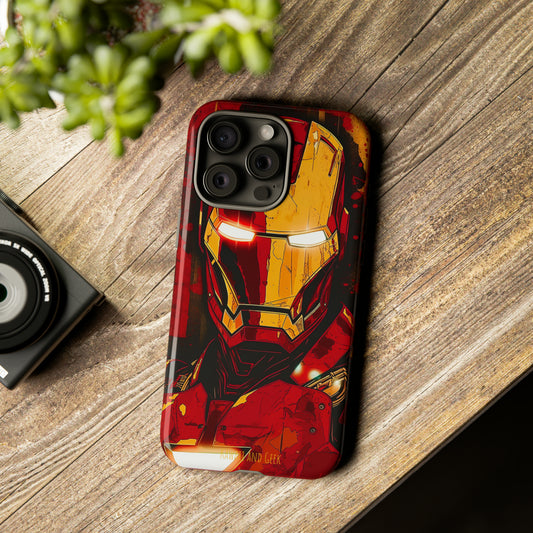 Iron Man Tough Phone Case - Add Some Bold and Unique Style to Your Tech