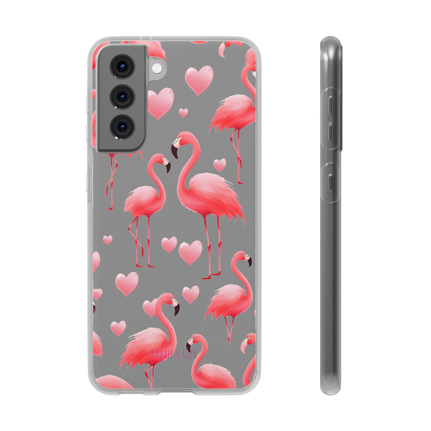 Pink Flamingo Elegance Flexi Phone case