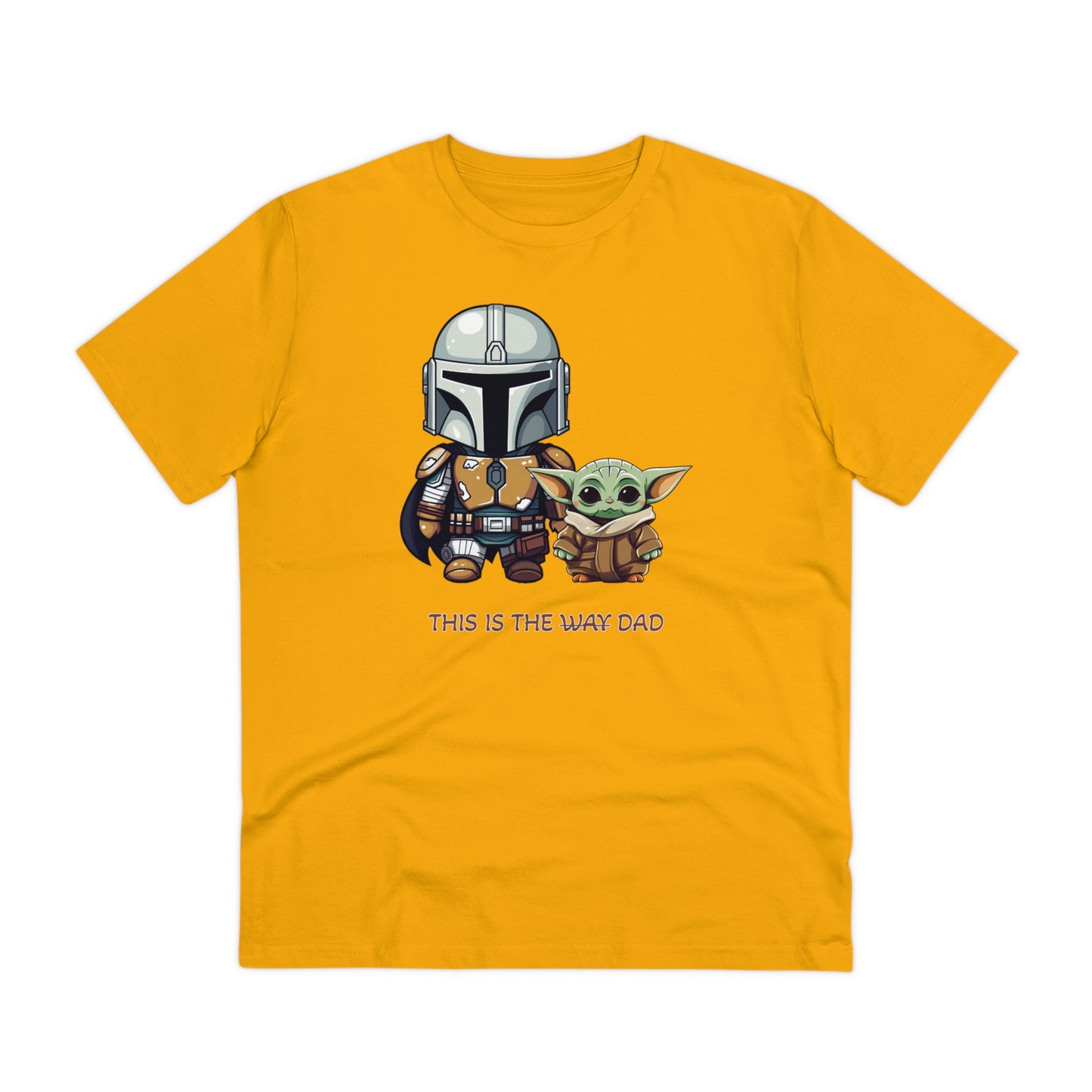 Mandalorian and Baby Yoda T-Shirt - This is the Dad - Celebrate Father's Day in Style and Sustainability - Star Wars