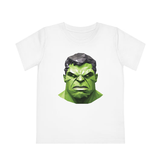 Hulk Polygonal Kids T-Shirt - Embrace Incredible Energy