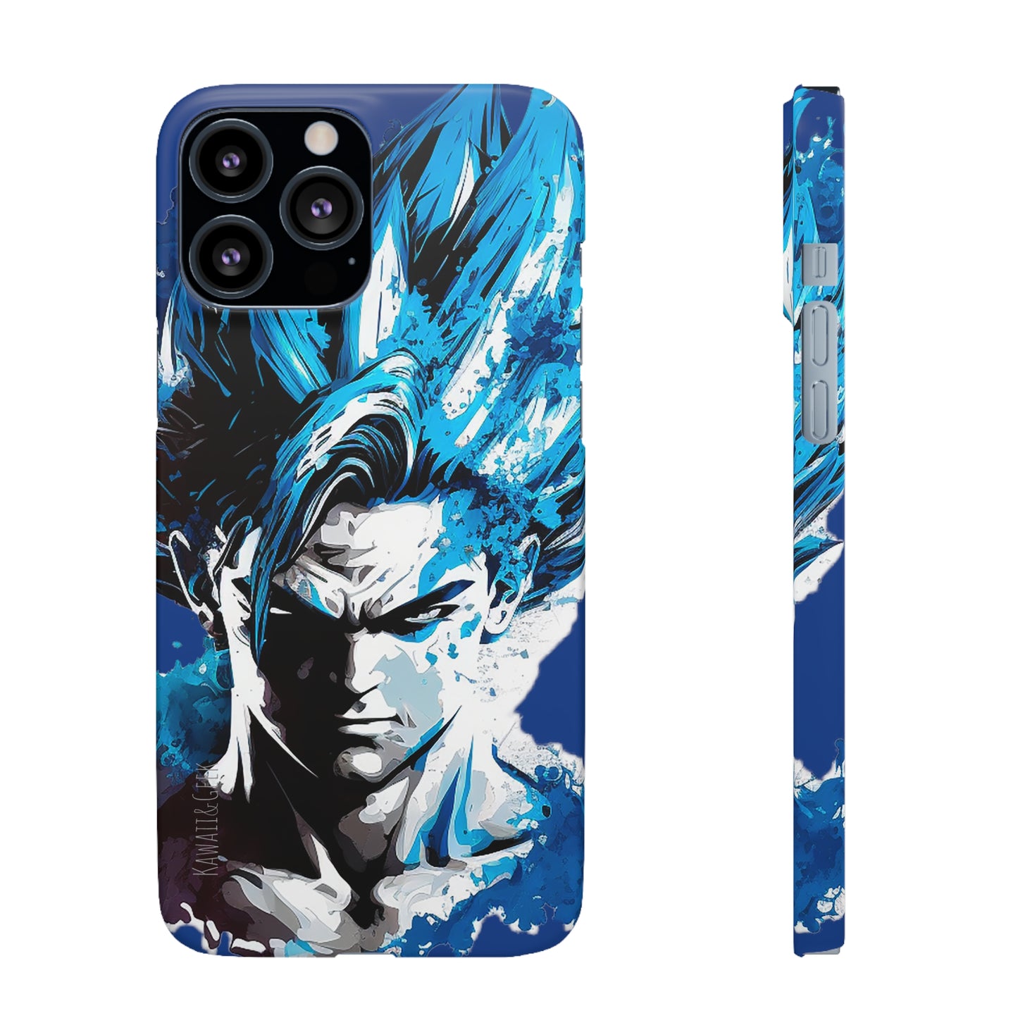 San Goku blue Phone Case - Add Some Powerful and Vibrant Style to Your Phone