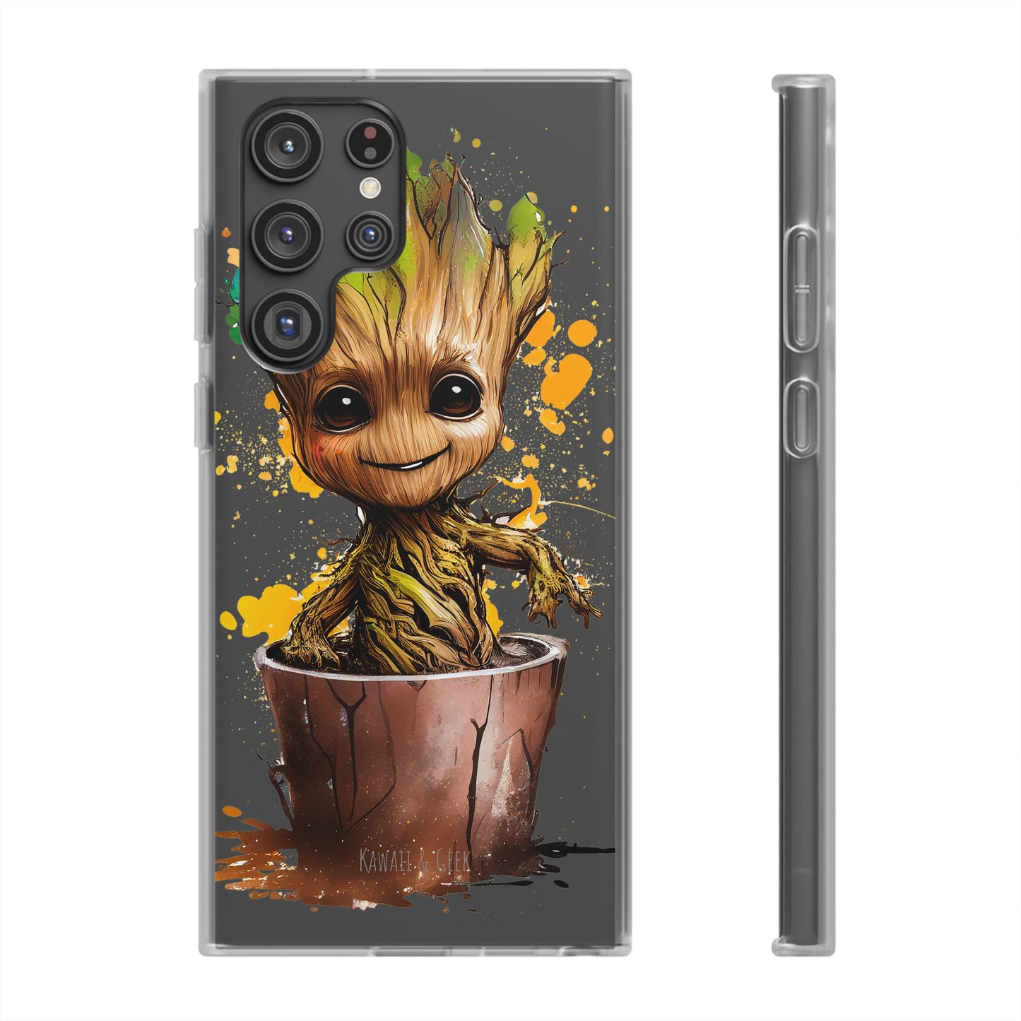 Baby Groot Flexi Phone Case - Add Adorable Charm to Your Device