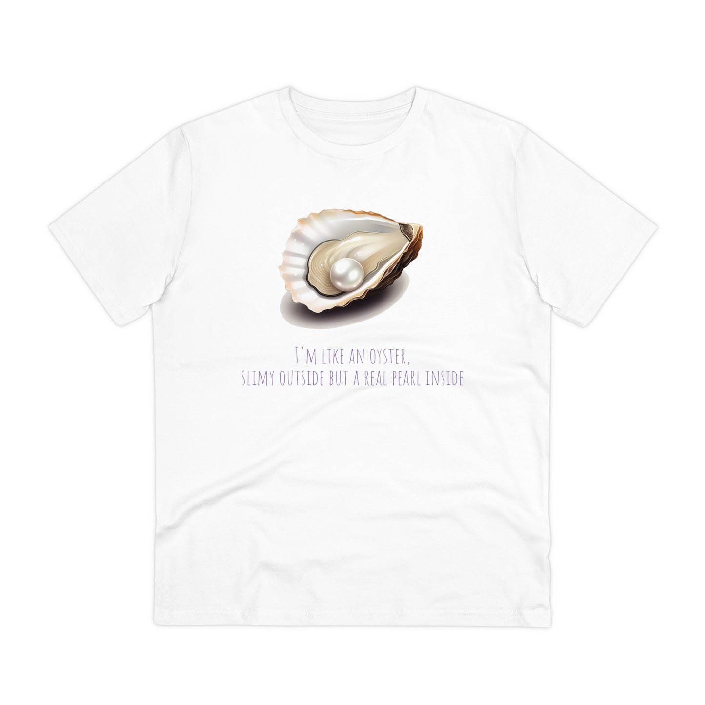 Eco-Friendly Pearl Oyster T-shirt: Celebrate Inner Beauty