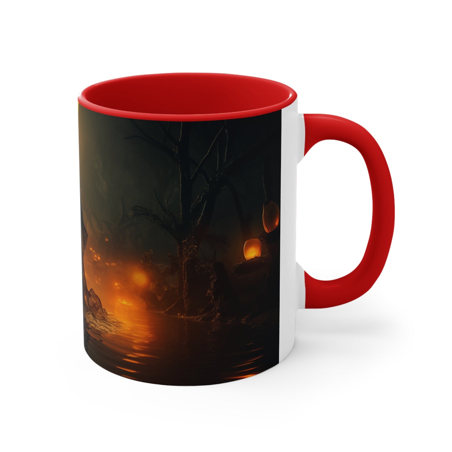 Spooky Swamp Witch 11 oz Bicolor Mug: Halloween Special