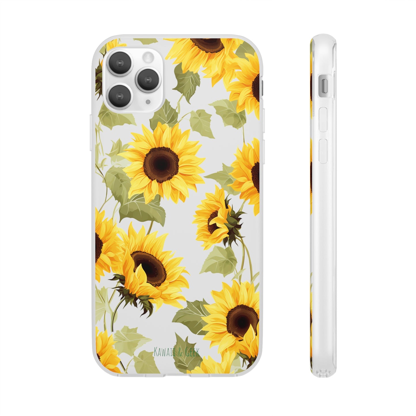 Sunflowers Flexi and semi Transparent Phone Case