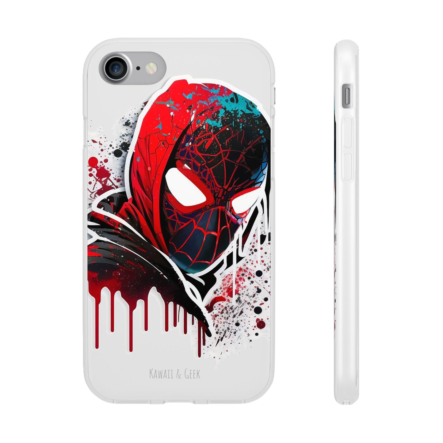 Miles Morales Flexi phone Case - Protect Your Phone in Style with a Unique and Artistic Design - Spider Man