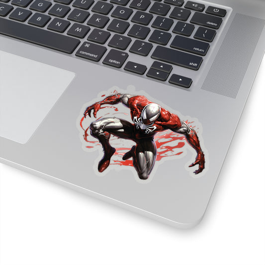 Spider-Man Venomized Sticker - Embrace the Dark Side of Venom with Iconic Marvel Characters