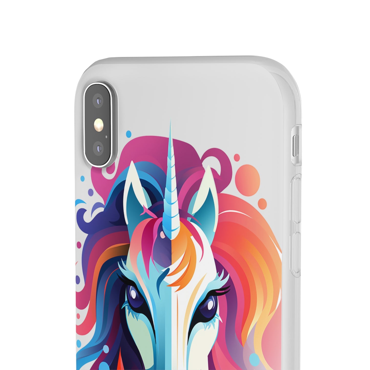 Ink Unicorn Flexi Transparent Phone Case