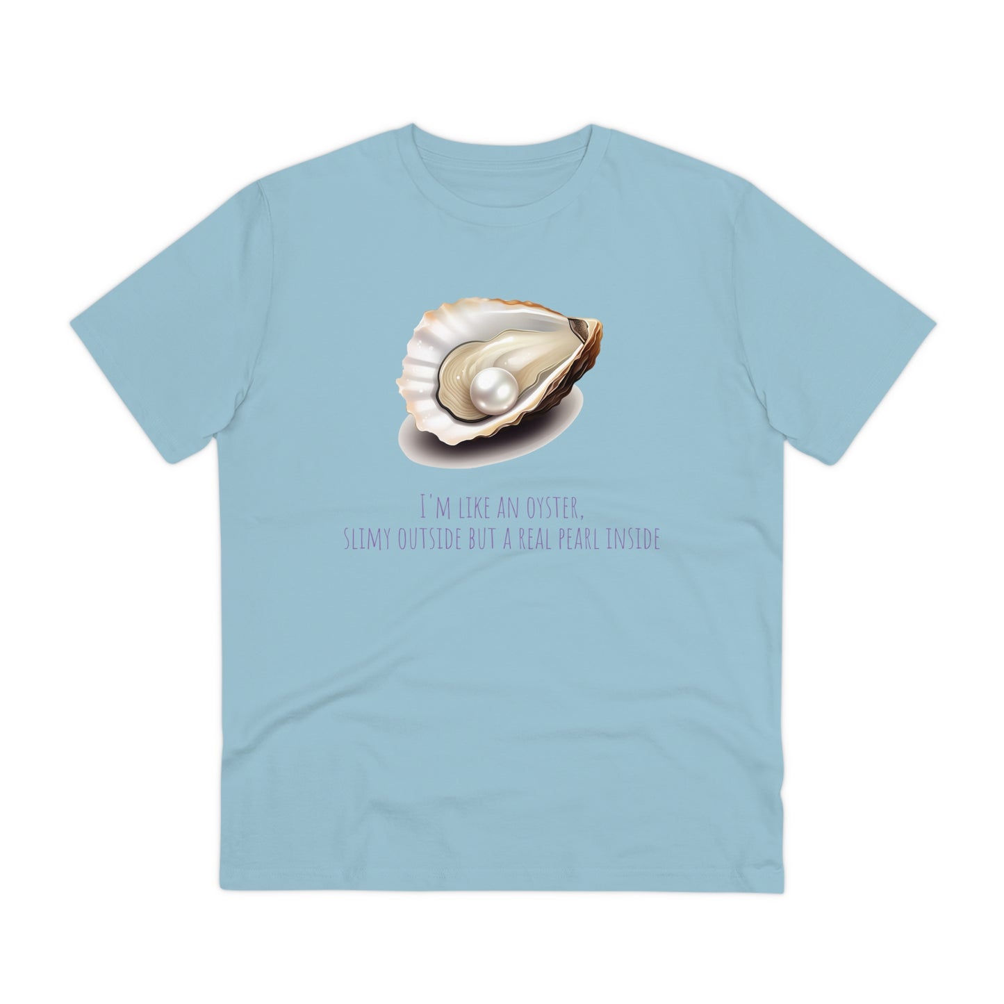 Eco-Friendly Pearl Oyster T-shirt: Celebrate Inner Beauty