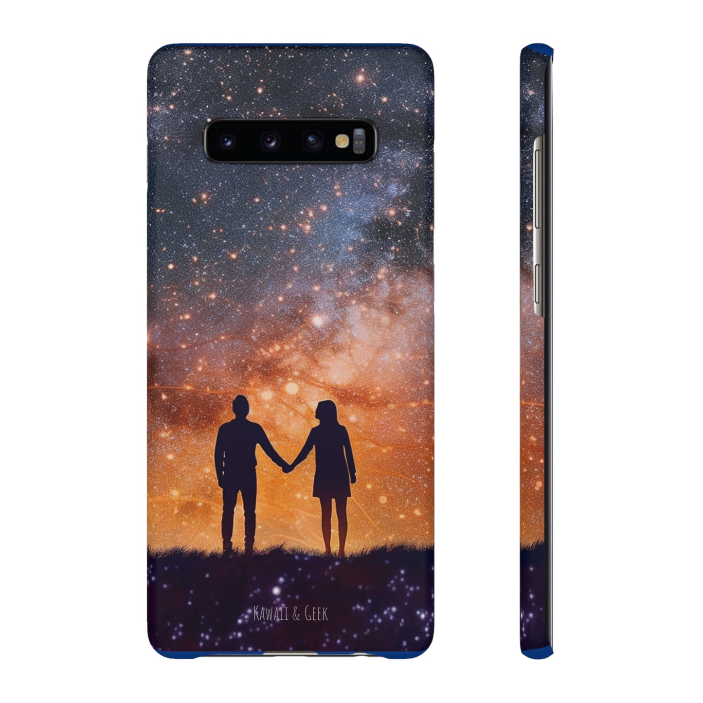 Starry Night Lovers Phone Case - Embrace the Beauty of the Night Sky