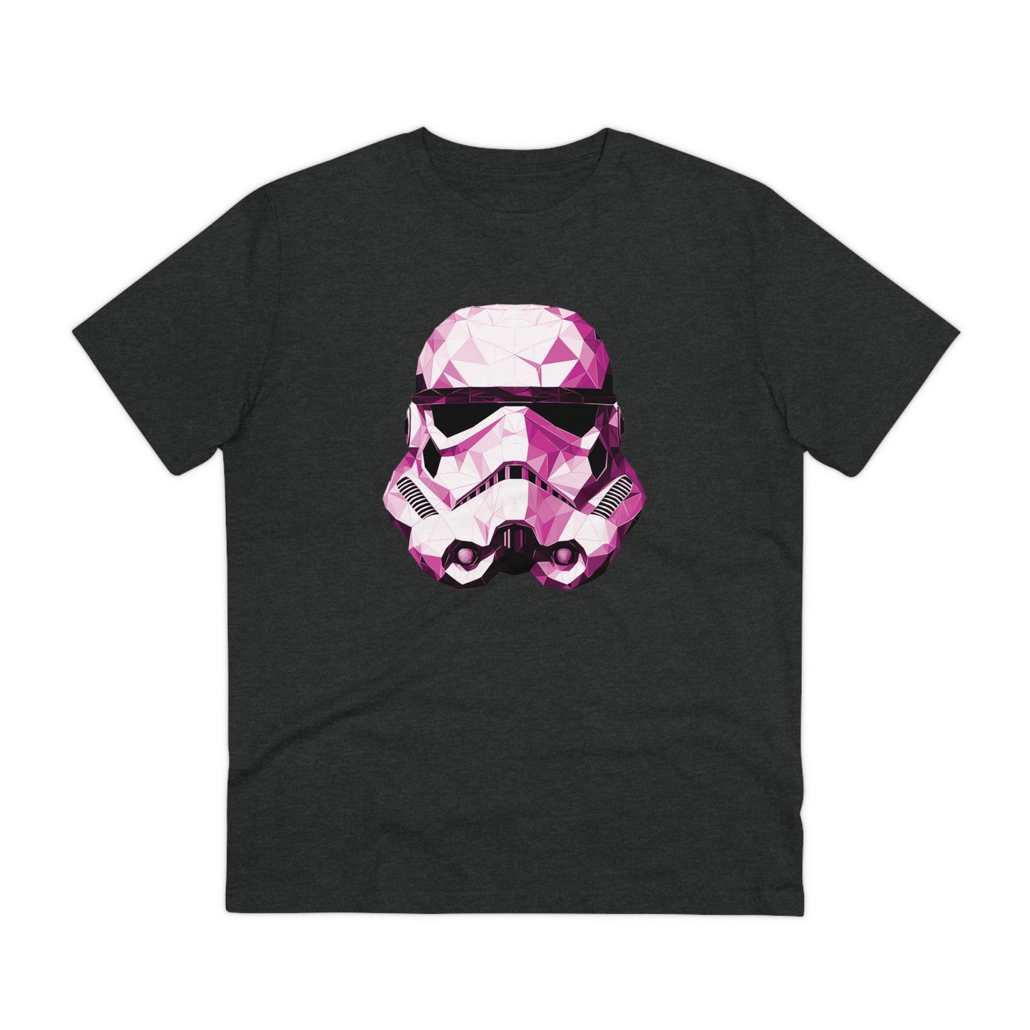 Stormtrooper Polygonal T-Shirt Pink Edition - Embrace Galactic Precision