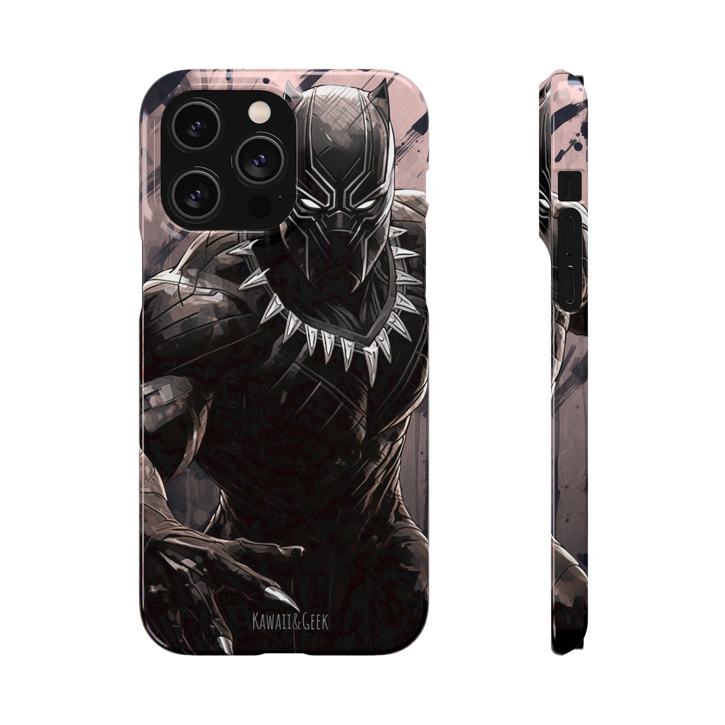 Black Panther Phone Case - Add Some Bold and Artistic Style to Your Tech - Marvel - Avengers