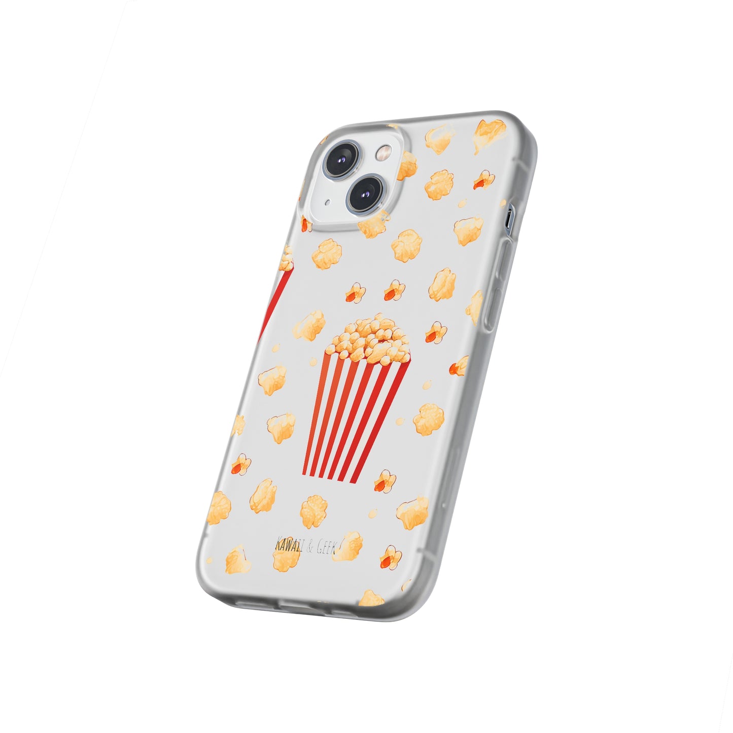 Popcorn Transparent Flexi Phone Case