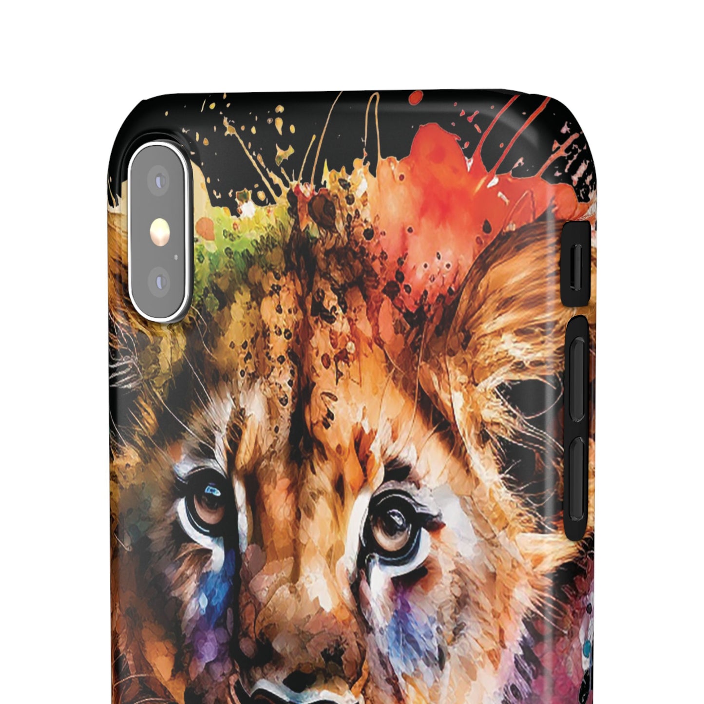 Phone Case Watercolor Lion Cub