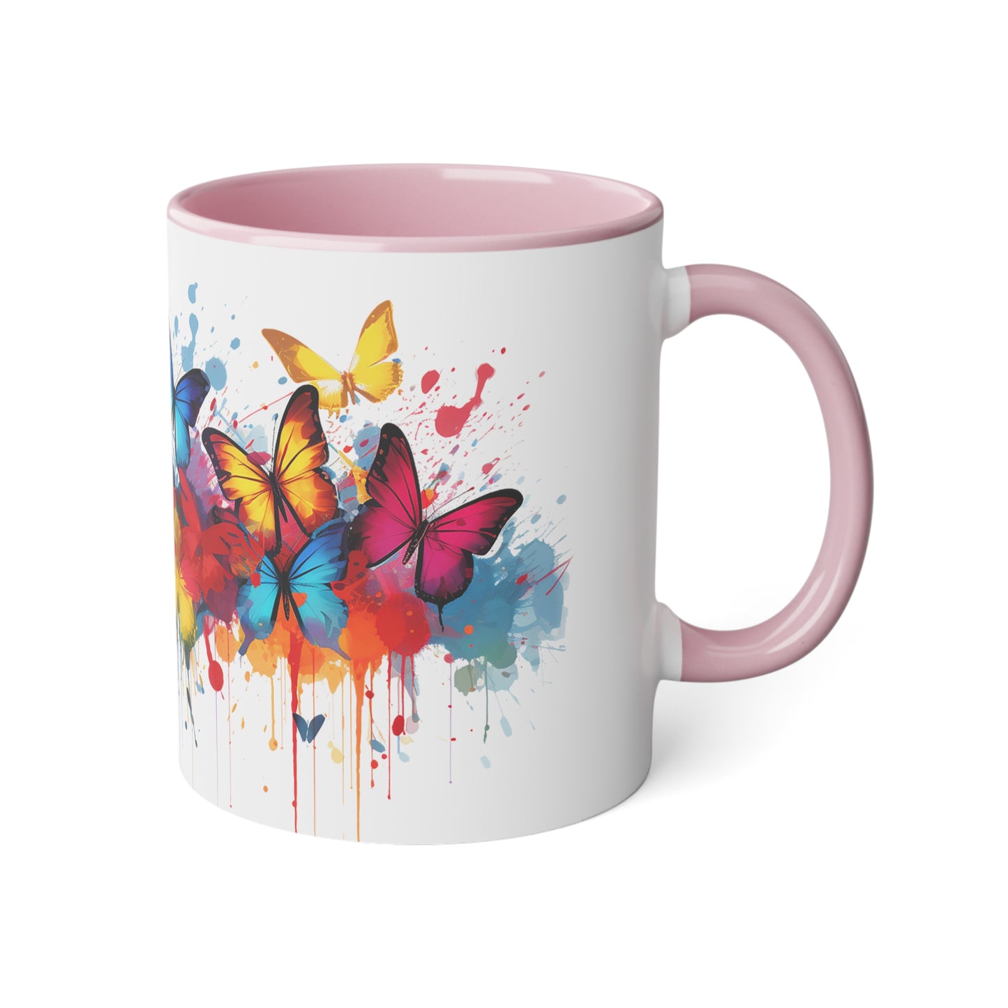 Elegant Butterflies Mug - Embrace the Beauty of Nature with Every Sip - EU