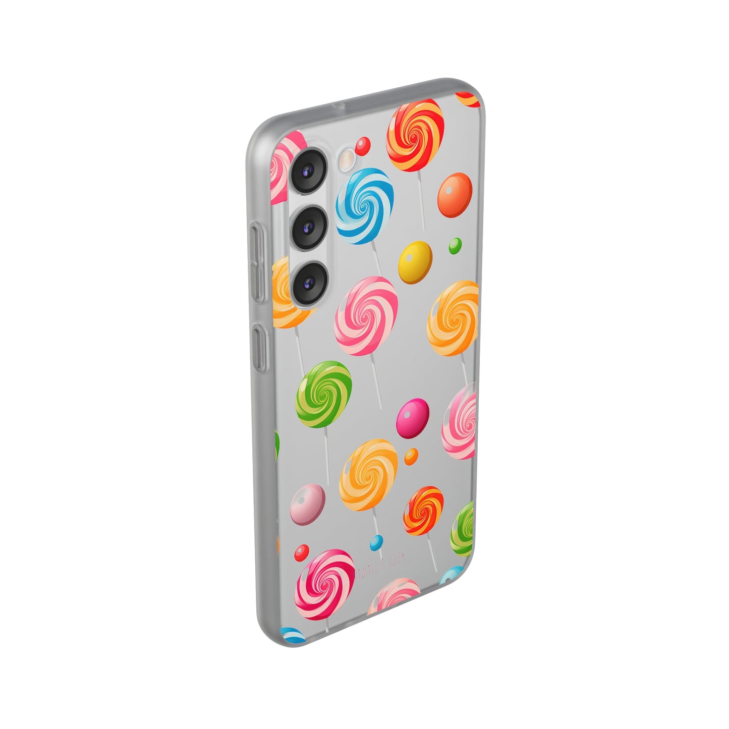 Vibrant Lollypop Array - Flexi Transparent Phone Case