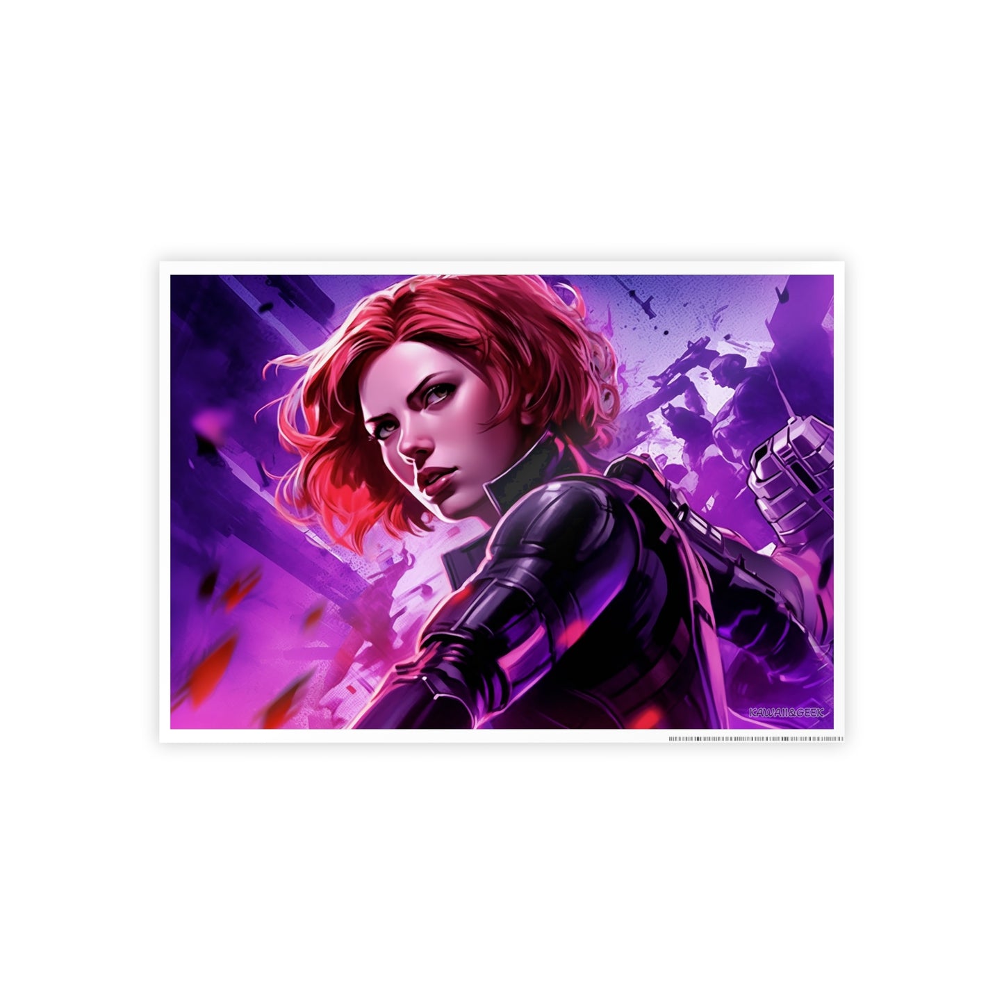 Black Widow Poster - Capture the Intensity and Elegance of the Iconic Avenger