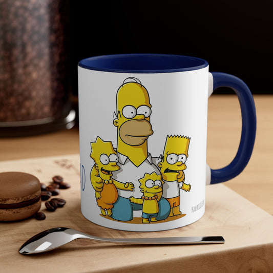 Homer Simpsons with Kids Mug : World's Greatest 'Trying' Dad - Father's Day Special