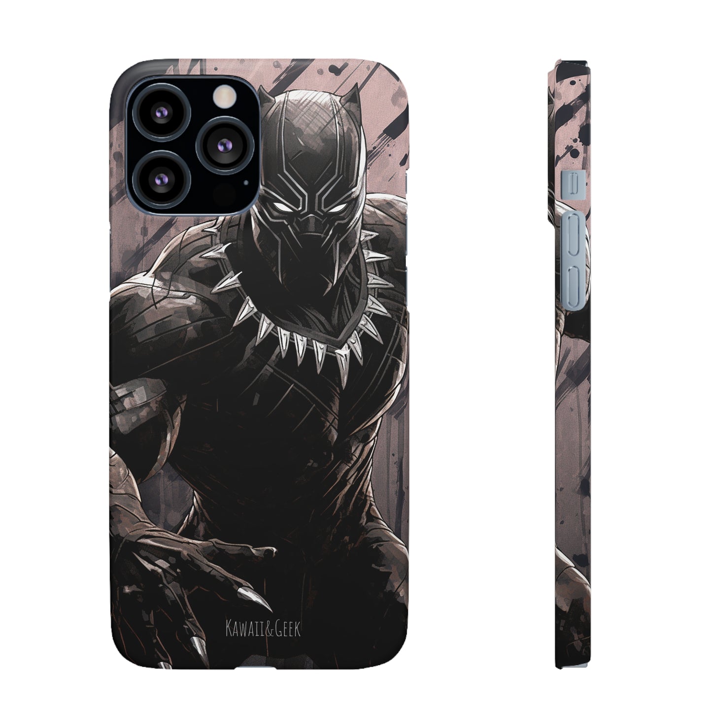 Black Panther Phone Case - Add Some Bold and Artistic Style to Your Tech - Marvel - Avengers