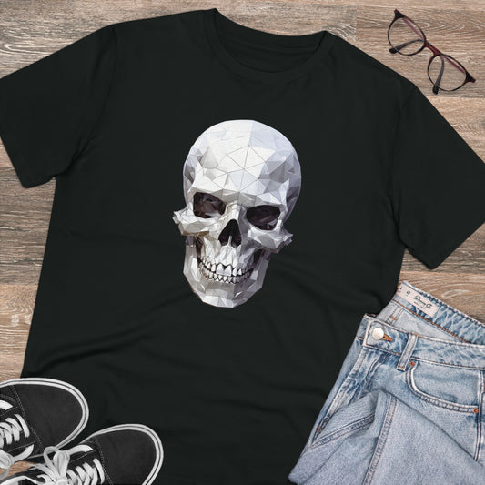 Skull Polygonal T-Shirt - Embrace Edgy Style