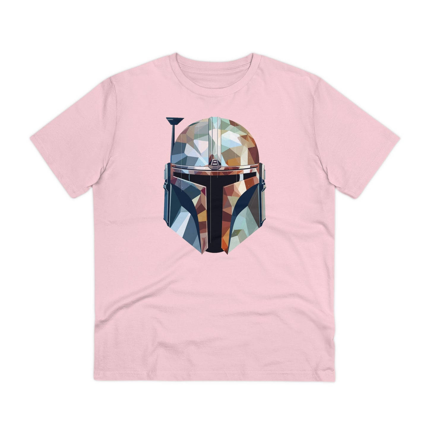 The Mandalorian Polygonal T-Shirt - Embrace Interstellar Adventure - Star Wars