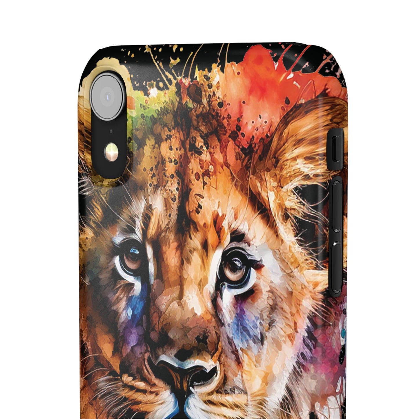 Phone Case Watercolor Lion Cub