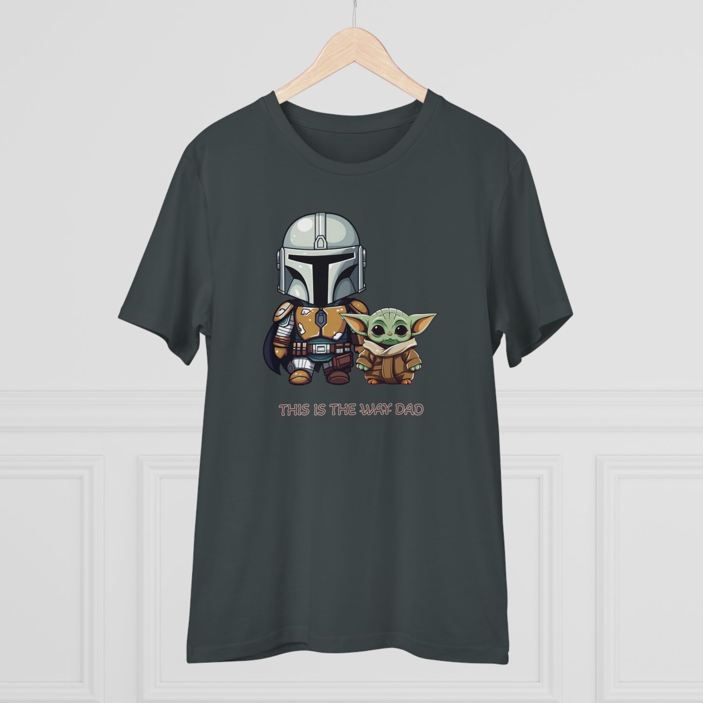 Mandalorian and Baby Yoda T-Shirt - This is the Dad - Celebrate Father's Day in Style and Sustainability - Star Wars