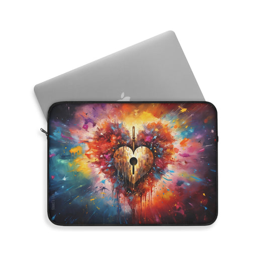 Key to My Heart -  Artistic Laptop Sleeve