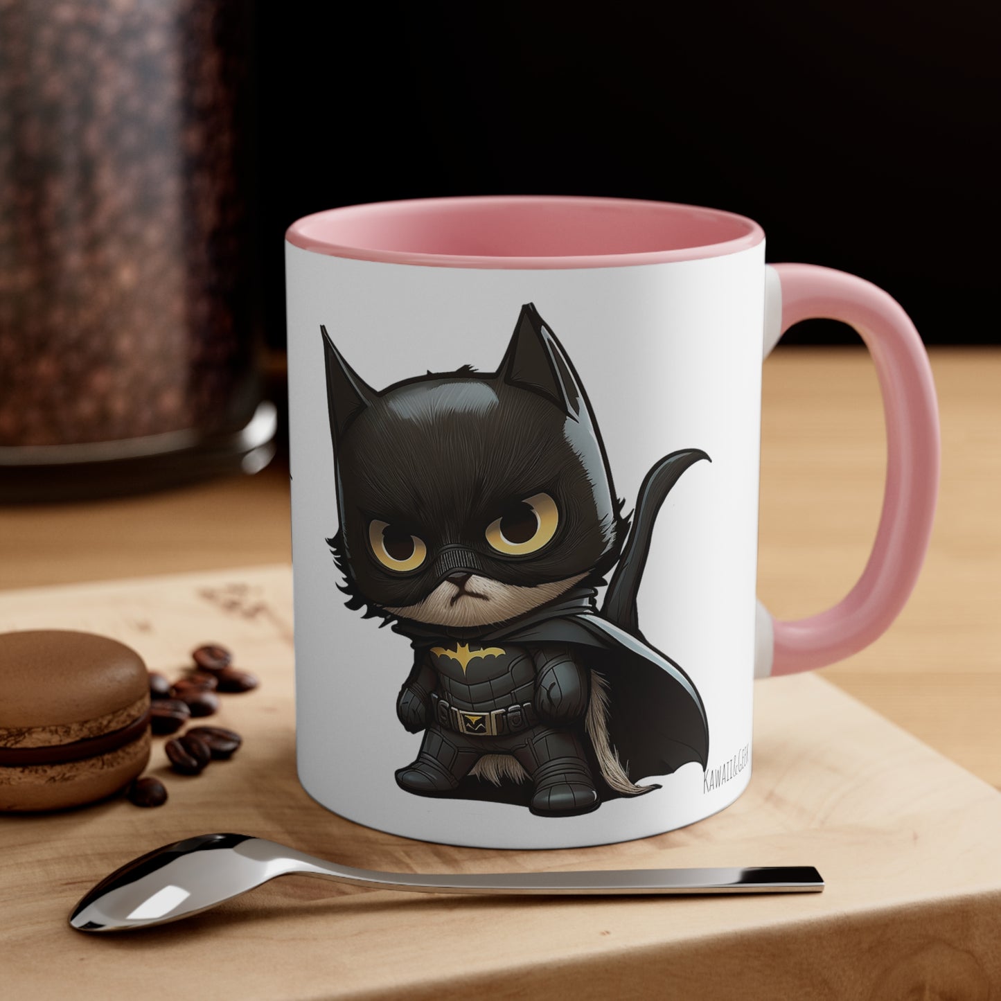 Cute Batcat Mug - Unleash Your Feline Superpowers