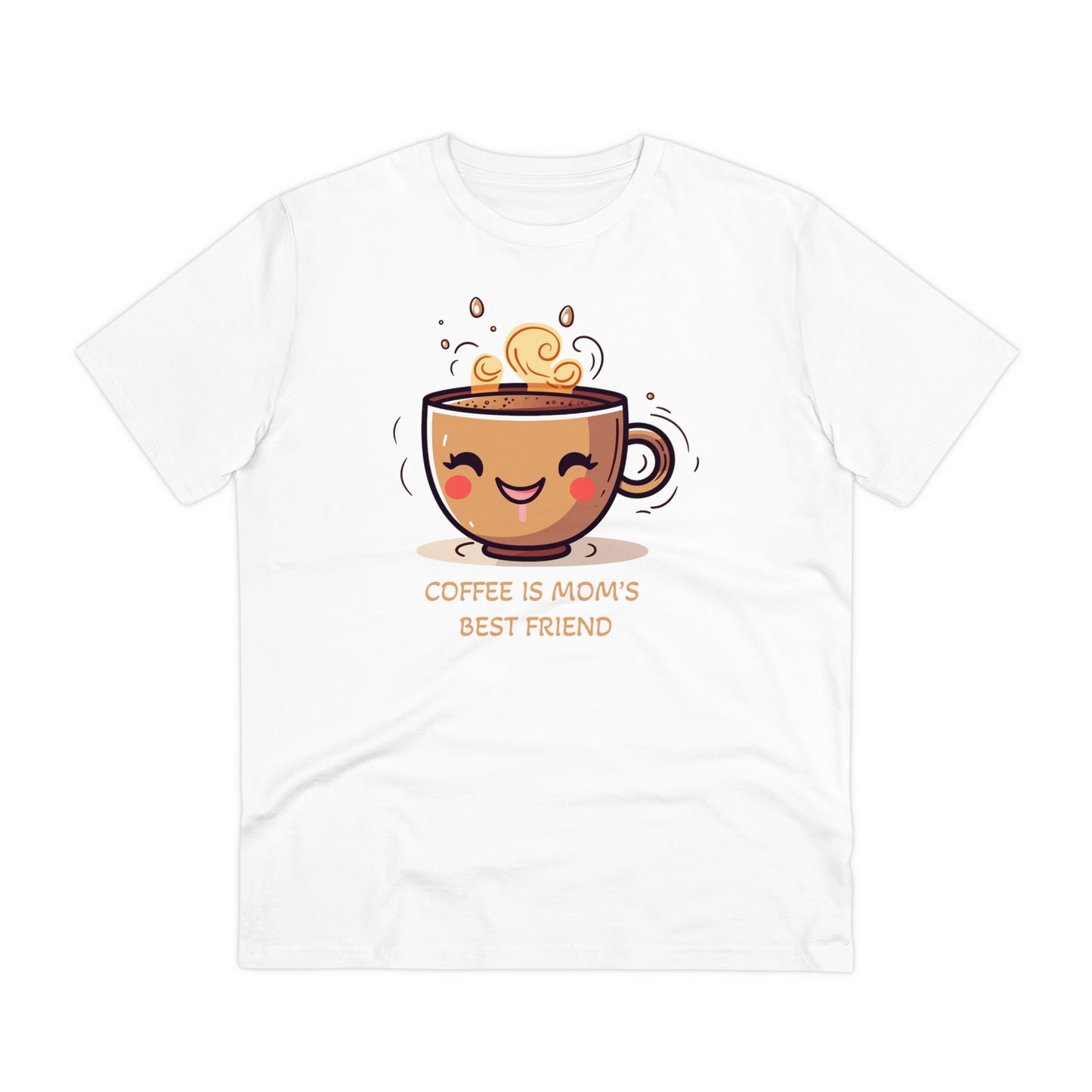 Coffee is Mom's Best Friend - Unisex Eco-Friendly T-Shirt - Celebrate Mother's day in Style and Sustainability