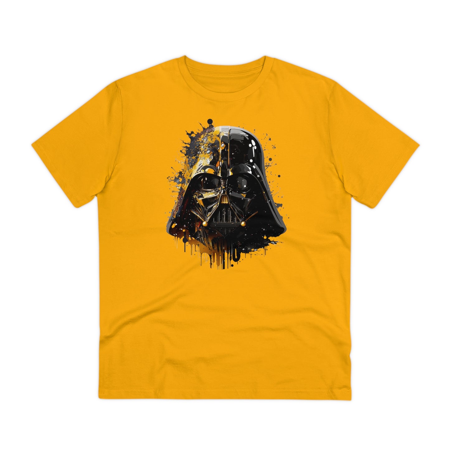 Darth Vader in Watercolor Style Eco-Friendly Unisex T-Shirt - Add Some Artistic and Sustainable Style to Your Wardrobe