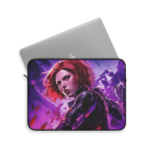 Black Widow Laptop Sleeve - Merge Style and Protection in One - Avengers