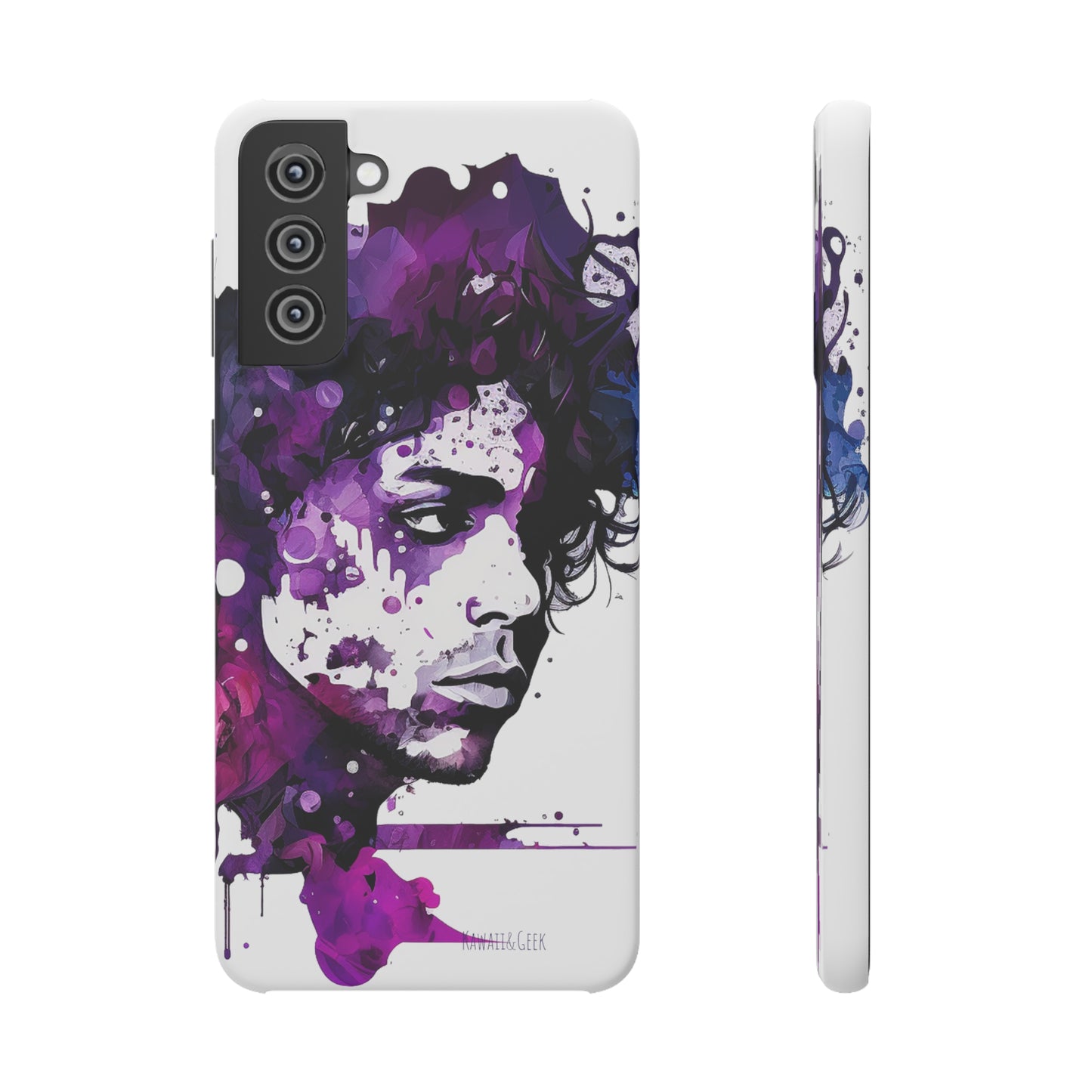 Prince aka Love Symbol Watercolor Purple Rain Phone Case - Add Some Iconic and Stylish Protection to Your Device