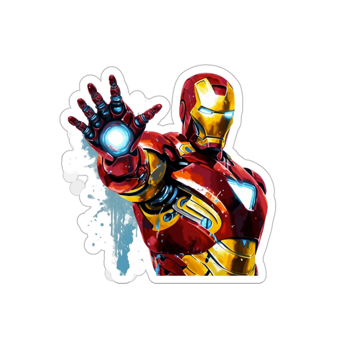 Iron Man Sticker - Perfect for Your Macbook or Smartphone