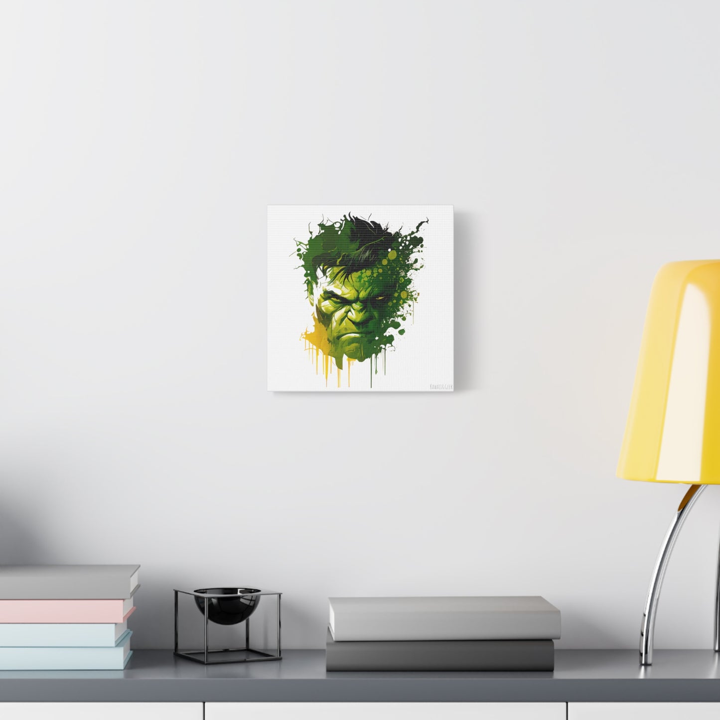 Hulk Canva - Add Some Pop-Art and Watercolor Style to Your Wall Decor - Marvel Avengers