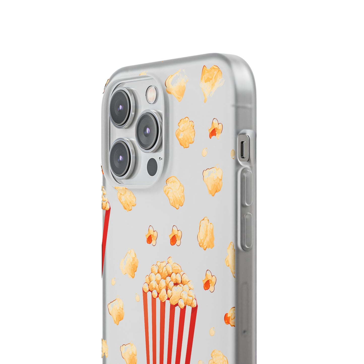 Popcorn Transparent Flexi Phone Case