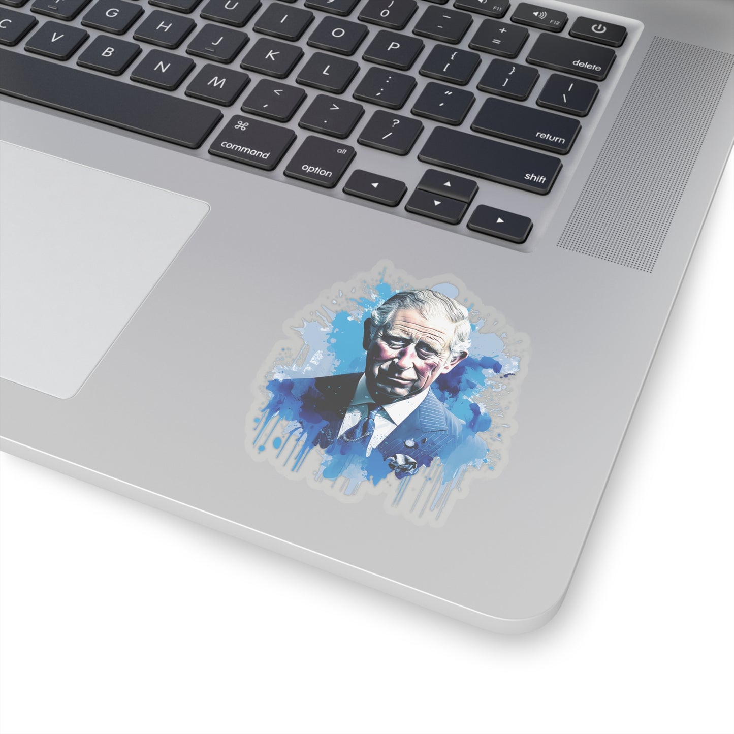 King Charles III Watercolor Legacy Sticker