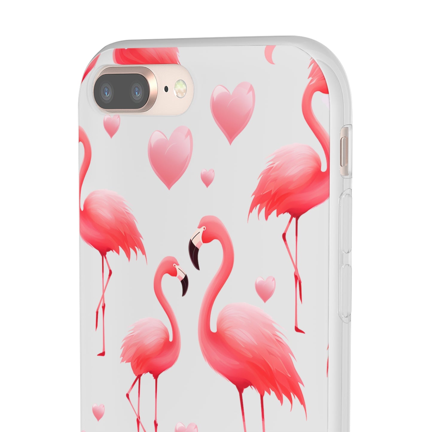 Pink Flamingo Elegance Flexi Phone case