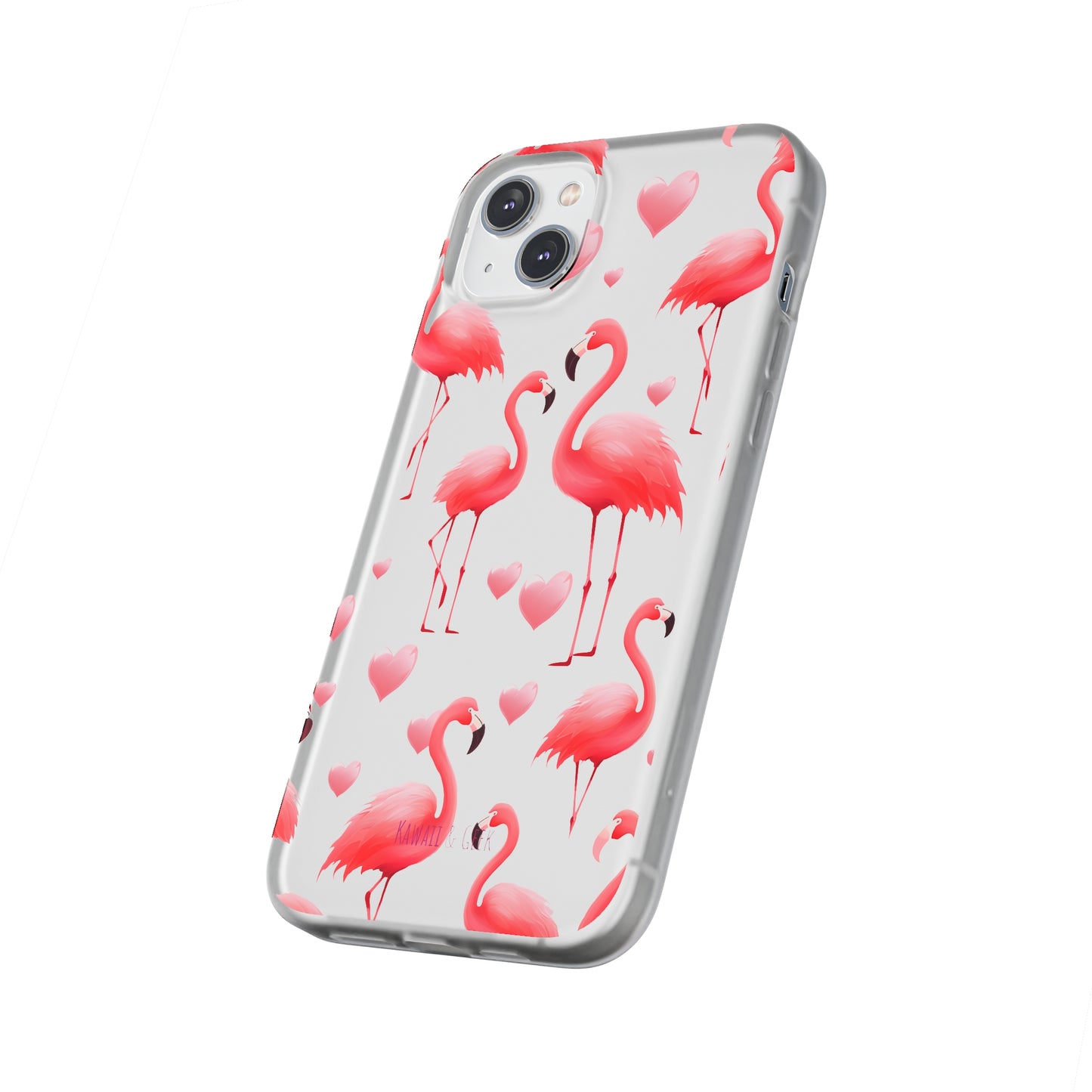 Pink Flamingo Elegance Flexi Phone case