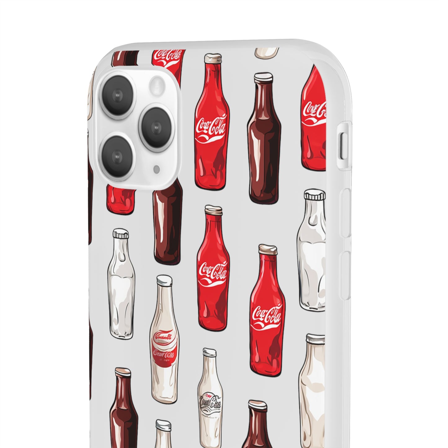 Iconic Coca-Cola Bottle Flexi Phone Case