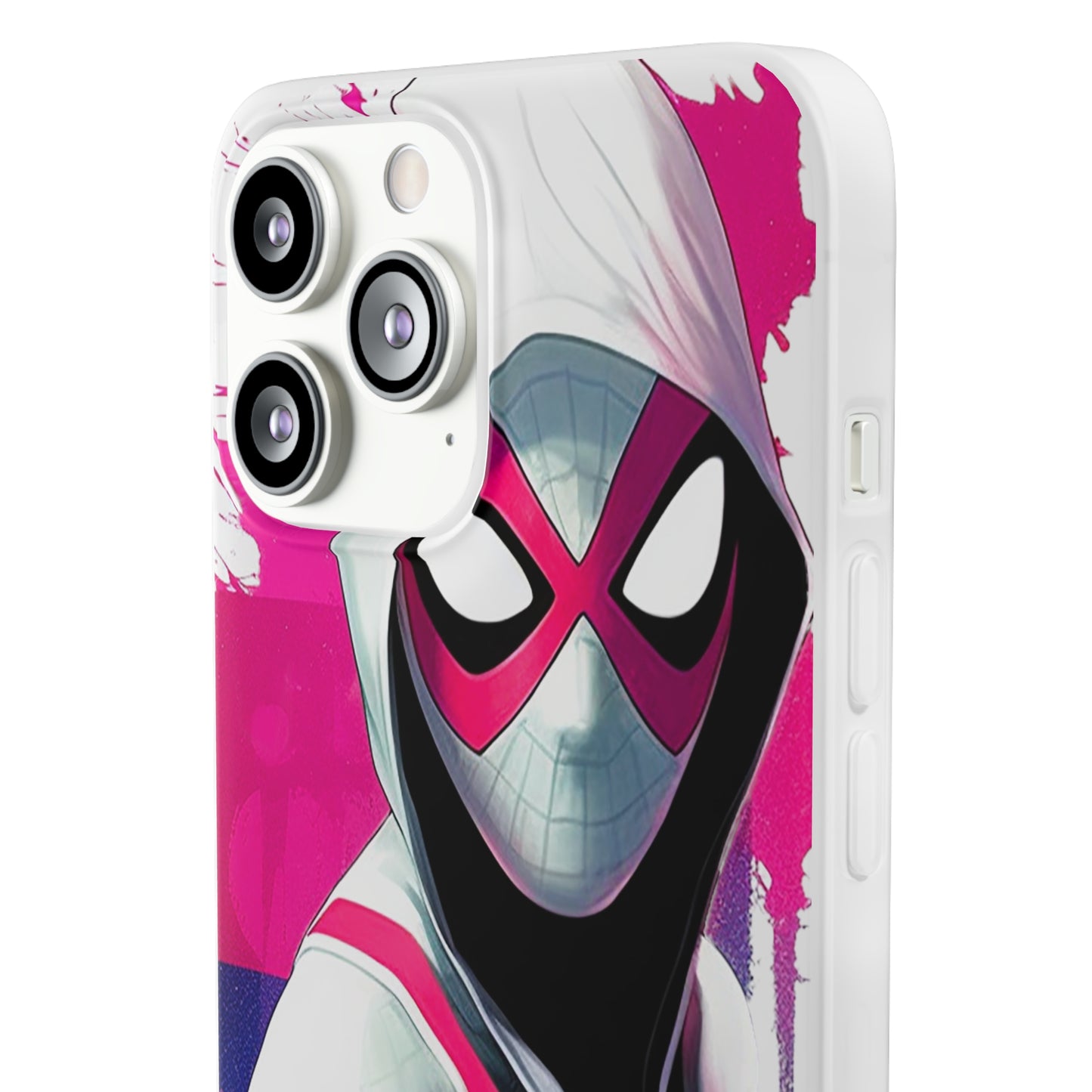 Spider Gwen in Flexi Phone Case - Add Some Colorful and Heroic Style to Your Phone