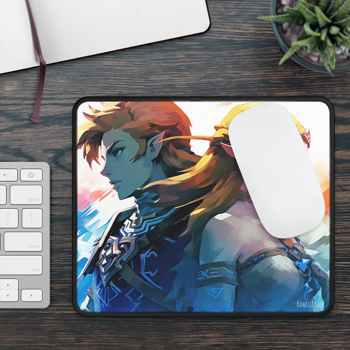 Zelda and Link Gaming Mouse Pad: Unleash Your Heroic Gaming Skills !