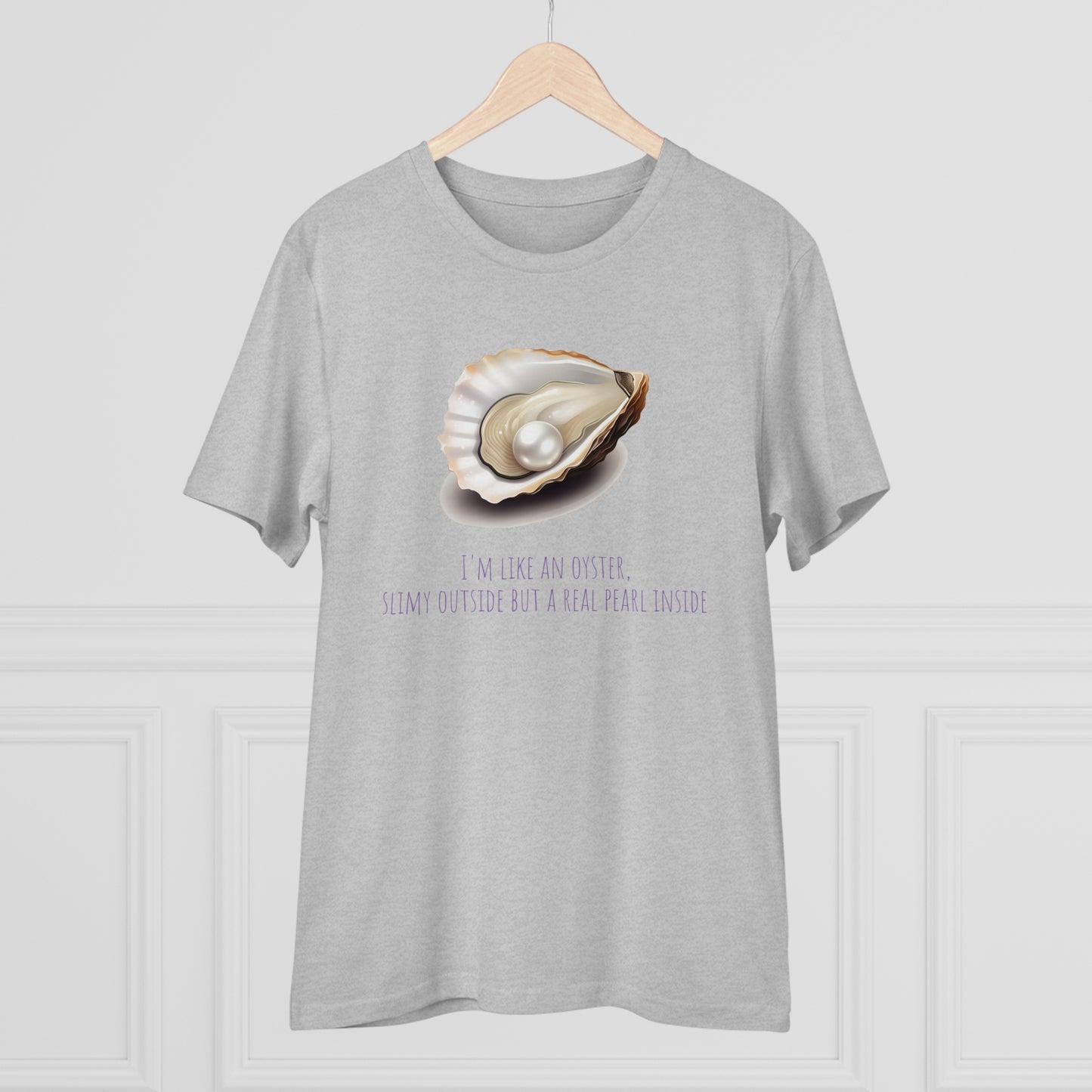 Eco-Friendly Pearl Oyster T-shirt: Celebrate Inner Beauty