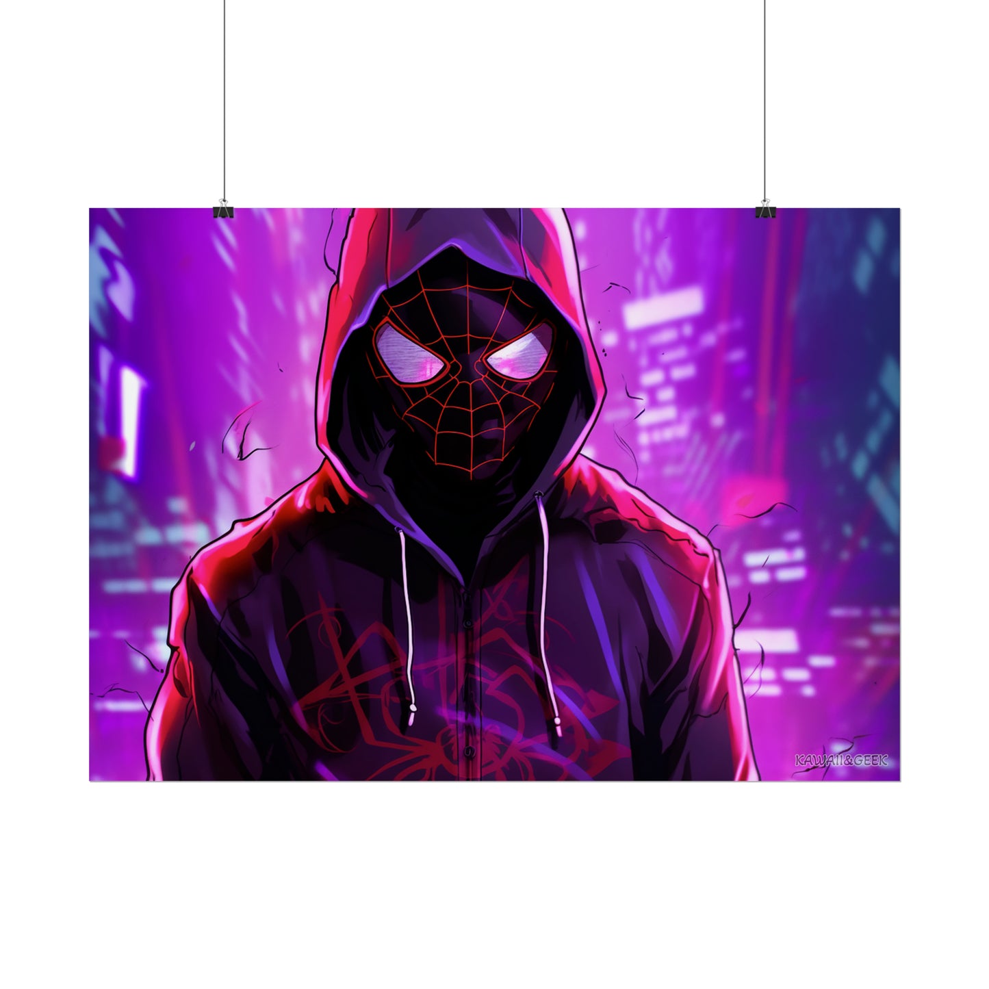 Miles Morales Poster - Celebrate the Heroic Spirit in Style