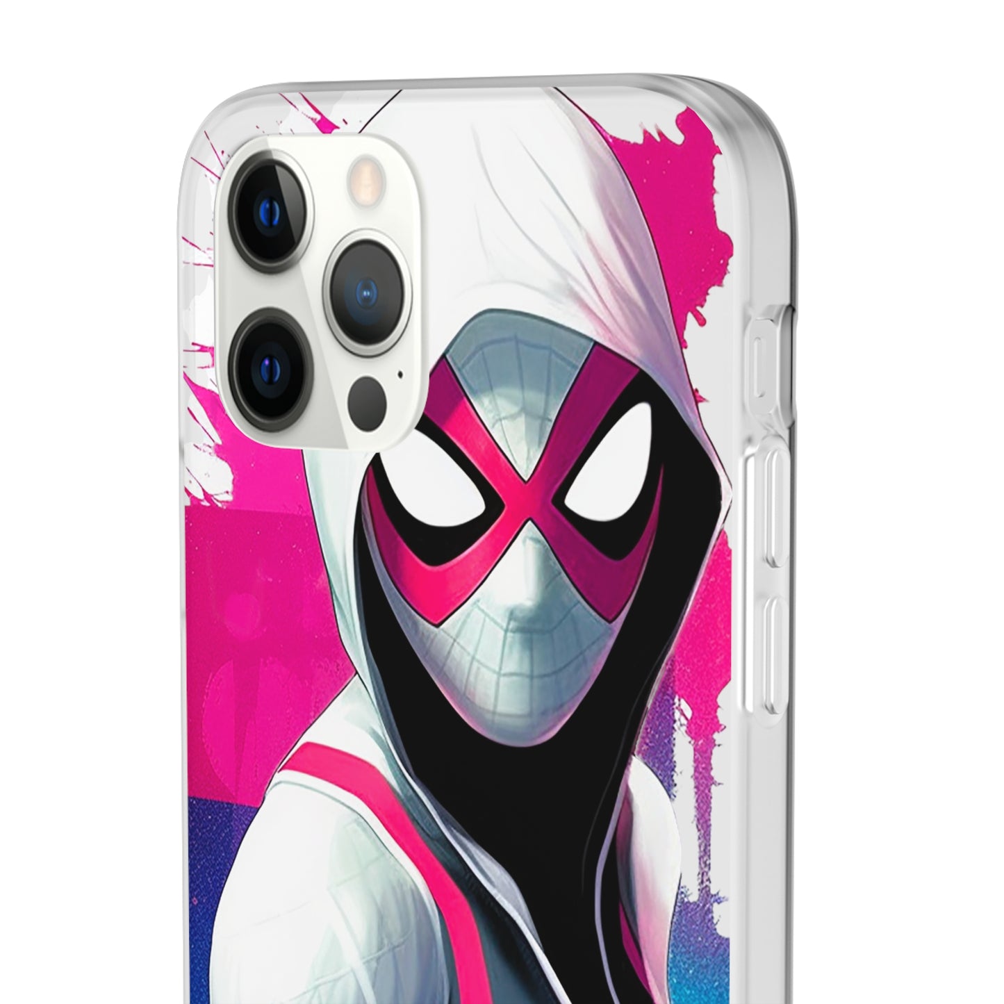 Spider Gwen in Flexi Phone Case - Add Some Colorful and Heroic Style to Your Phone